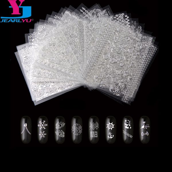 30pcs lace nail sticker silver cat nail art sticker flower 3d romantic adesivo unha folia vinyls charms diy decoration, Black
30pcs lace nail sticker silver cat nail art sticker flower 3d romantic adesivo unha folia vinyls charms diy decoration, Black