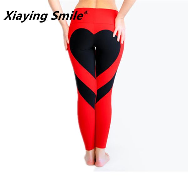 xiaying smile fitness women running tights pants wholesale elastic sports pants fitness sports yoga love pattern, White;red
xiaying smile fitness women running tights pants wholesale elastic sports pants fitness sports yoga love pattern, White;red