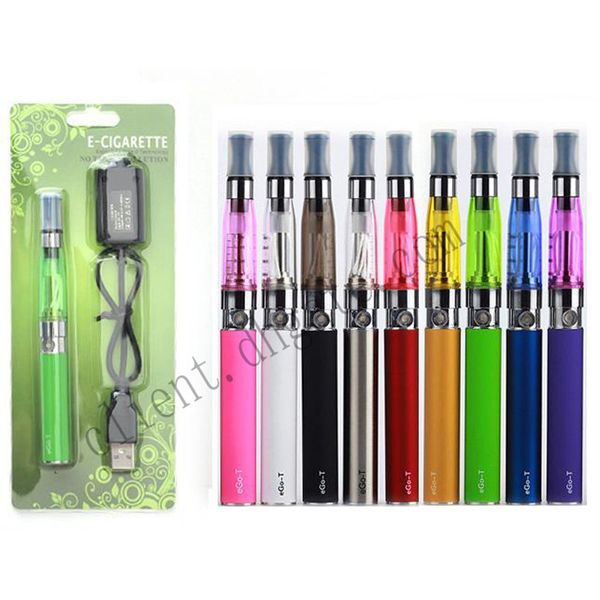 EGO CE4 Blister Kit 1.6ml CE4 Atomizer Blister Packing 1100mah 900mah 650mah Ego T Battery 510 Thread 9 Colors DHL
EGO CE4 Blister Kit 1.6ml CE4 Atomizer Blister Packing 1100mah 900mah 650mah Ego T Battery 510 Thread 9 Colors DHL