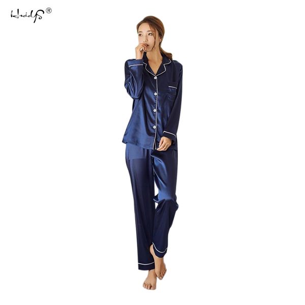 womens silk satin pajamas pyjamas set long sleeve sleepwear pijama pajamas suit female sleep two piece set loungewear plus size, Black;red
womens silk satin pajamas pyjamas set long sleeve sleepwear pijama pajamas suit female sleep two piece set loungewear plus size, Black;red