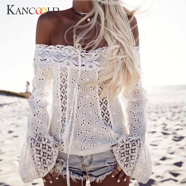 summer long sleeve women off cotton slash neck puff sleeve lace casual mar 15, Black
summer long sleeve women off cotton slash neck puff sleeve lace casual mar 15, Black