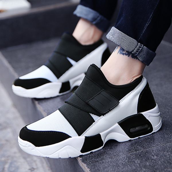2018 spring autumn men trainers sneaker casual shoes breathable mesh boy shoes fashion up flats male plus size 39-45 hook loop, Black
2018 spring autumn men trainers sneaker casual shoes breathable mesh boy shoes fashion up flats male plus size 39-45 hook loop, Black