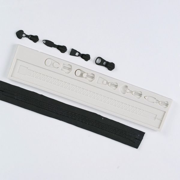 3d clothes zipper fondant cake silicone mold cake border decorating tools chocolate baking molds kitchen accessories fm1479
3d clothes zipper fondant cake silicone mold cake border decorating tools chocolate baking molds kitchen accessories fm1479