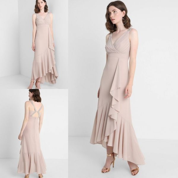 summer chiffon mother of the bride dresses nude v neck hi lo hollow back wedding guest dress women formal wear, Black;red
summer chiffon mother of the bride dresses nude v neck hi lo hollow back wedding guest dress women formal wear, Black;red