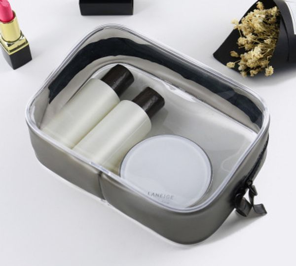 23*7.5*13 cm simple and stylish transparent pvc plastic bag custom waterproof travel storage wash cosmetic bag solid 23*16*7.5 cm
23*7.5*13 cm simple and stylish transparent pvc plastic bag custom waterproof travel storage wash cosmetic bag solid 23*16*7.5 cm