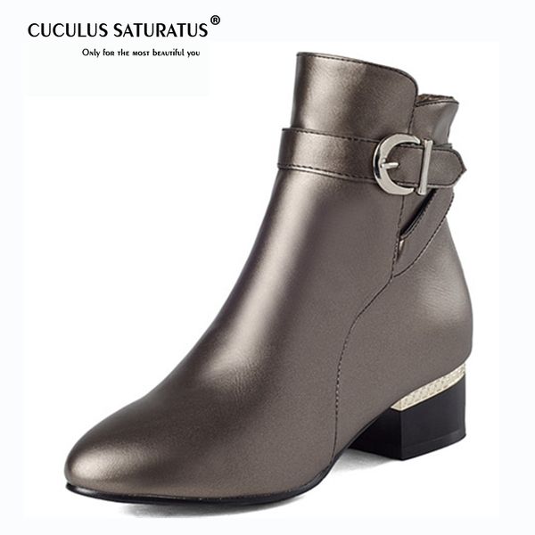 cuculus ankle boots zipper pu solid med heels shoes spring autumn boots for women fashion punk large size 34-43 1516, Black
cuculus ankle boots zipper pu solid med heels shoes spring autumn boots for women fashion punk large size 34-43 1516, Black