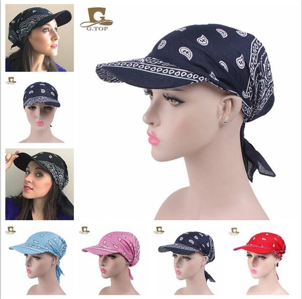 paisley visor pre fitted bandana hat outdoor sun bandans cap head scarf bandit turban cap men and women wide brim sunhat, Blue;gray
paisley visor pre fitted bandana hat outdoor sun bandans cap head scarf bandit turban cap men and women wide brim sunhat, Blue;gray