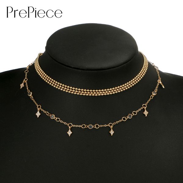 prepiece boho multilayer star crystal necklace chain choker collar necklaces jewelry for women collares de moda 2019 new pn1309, Silver
prepiece boho multilayer star crystal necklace chain choker collar necklaces jewelry for women collares de moda 2019 new pn1309, Silver
