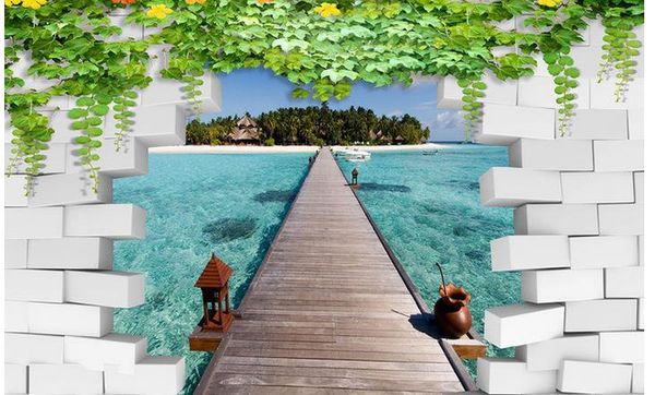 3d wallpaper 3d brick wall sea tv background wall art mural for living room large painting home decor
3d wallpaper 3d brick wall sea tv background wall art mural for living room large painting home decor