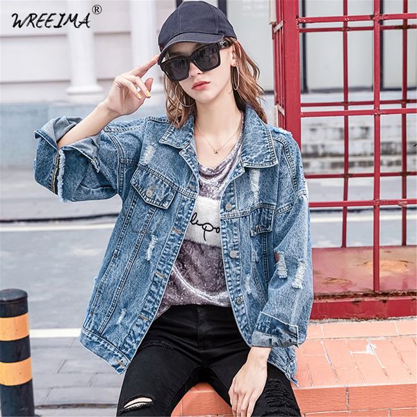 2018 women basic coat denim jacket women autumn denim jacket for jeans coat loose fit casual style mx23, Black;brown
2018 women basic coat denim jacket women autumn denim jacket for jeans coat loose fit casual style mx23, Black;brown