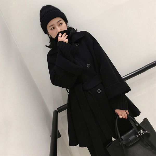 winter wool blend outerwear coat for women turn down collar women overcoat black fashion slim belt double breasted coats elegant
winter wool blend outerwear coat for women turn down collar women overcoat black fashion slim belt double breasted coats elegant