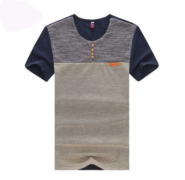 O-Neck Patchwork Casual Tshirt Fashion Patchwork T Shirt Men High Quality T-Shirt Short Sleeved Camisetas Slim Fit Tops Tees
O-Neck Patchwork Casual Tshirt Fashion Patchwork T Shirt Men High Quality T-Shirt Short Sleeved Camisetas Slim Fit Tops Tees
