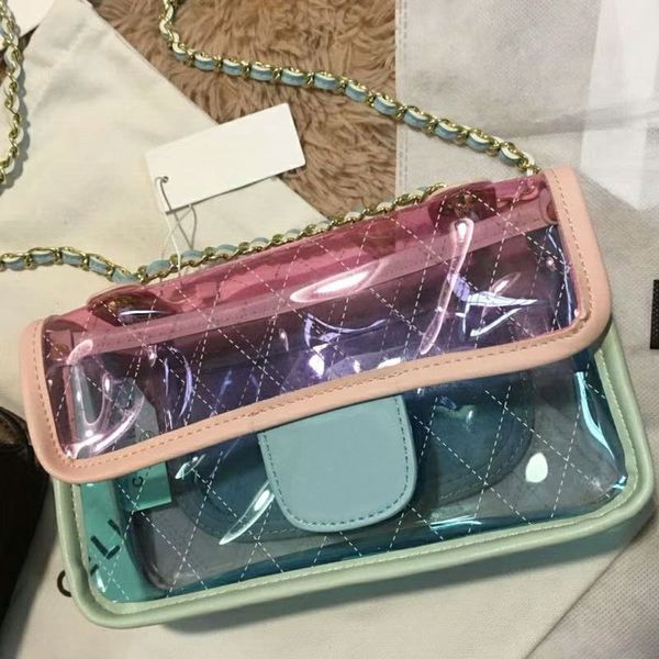 Wholesale- New Women Bag High Quality PU Leather lady transparent jelly Messenger Bags Casual Crossbody Bag gril party purse make up bag #1
Wholesale- New Women Bag High Quality PU Leather lady transparent jelly Messenger Bags Casual Crossbody Bag gril party purse make up bag #1