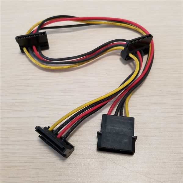 10pcs/lot 4pin ide molex to 3-port sata power extension cable 18awg for hard drive hdd ssd pc server diy 40cm
10pcs/lot 4pin ide molex to 3-port sata power extension cable 18awg for hard drive hdd ssd pc server diy 40cm
