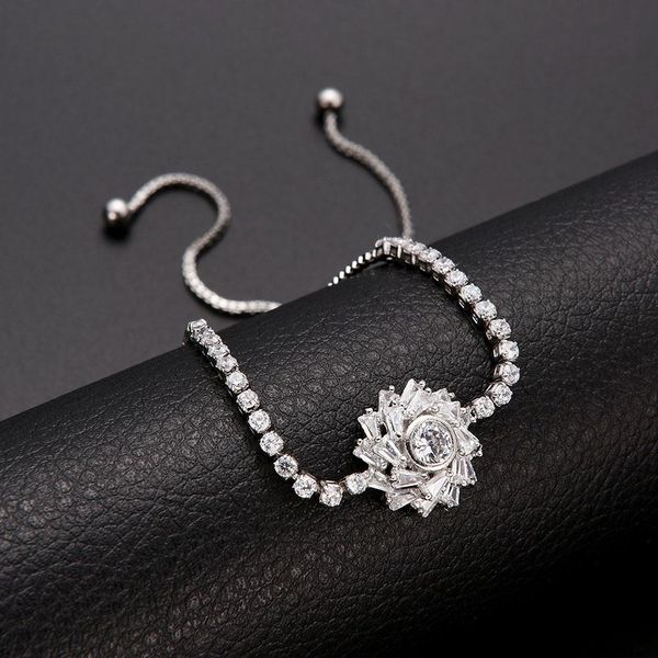 bracelet women party fashion helix sun zircon pull slider jewelry wrist chain, Black
bracelet women party fashion helix sun zircon pull slider jewelry wrist chain, Black