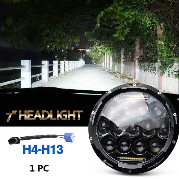 75w led headlight 7 inch round high low dc 12v 24v drl for off road 4x4 jeep wrangler jk tj lada 4x4 niva headlights h4
75w led headlight 7 inch round high low dc 12v 24v drl for off road 4x4 jeep wrangler jk tj lada 4x4 niva headlights h4