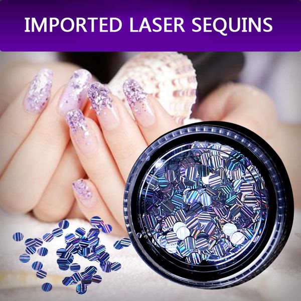 sizilan nail jewelry metal colorful laser laser line sequins round japanese style ladies nails sequins, Silver;gold
sizilan nail jewelry metal colorful laser laser line sequins round japanese style ladies nails sequins, Silver;gold