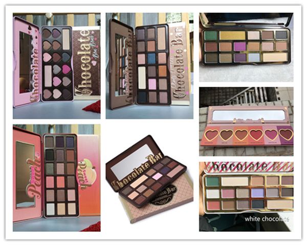 HOT new makeup MIX chocolate bar/ semi-sweet / bonbons /Sweet Peach /white gold Chocolate eyeshadow palette with taste
HOT new makeup MIX chocolate bar/ semi-sweet / bonbons /Sweet Peach /white gold Chocolate eyeshadow palette with taste
