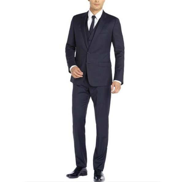 2018 mens fashion men's groom suits two button jacket three piece suit attend formal bussiness suits (jacket+pants+vest), White;black
2018 mens fashion men's groom suits two button jacket three piece suit attend formal bussiness suits (jacket+pants+vest), White;black