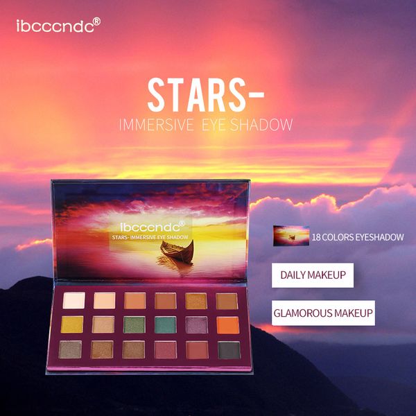ibcccndc new arrival charming eyeshadow 18 color palette make up palette matte shimmer glitter pigmented eye shadow powder
ibcccndc new arrival charming eyeshadow 18 color palette make up palette matte shimmer glitter pigmented eye shadow powder