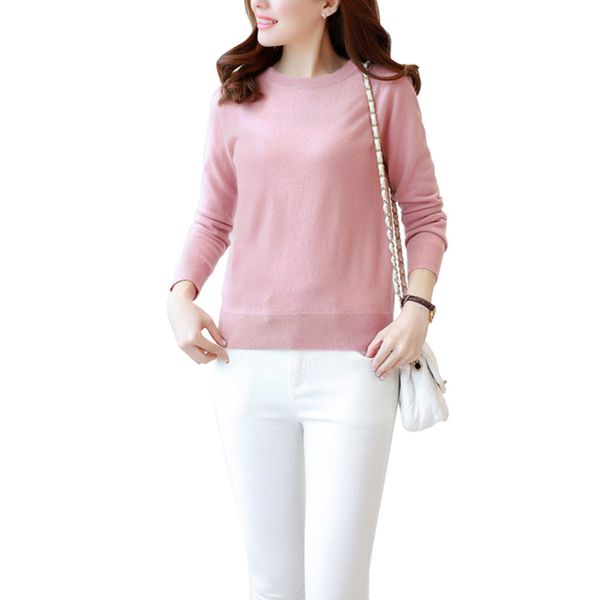 new knitted sweater, women's sweater, women's sweater, long sleeves, round neck collar, p1690, White
new knitted sweater, women's sweater, women's sweater, long sleeves, round neck collar, p1690, White