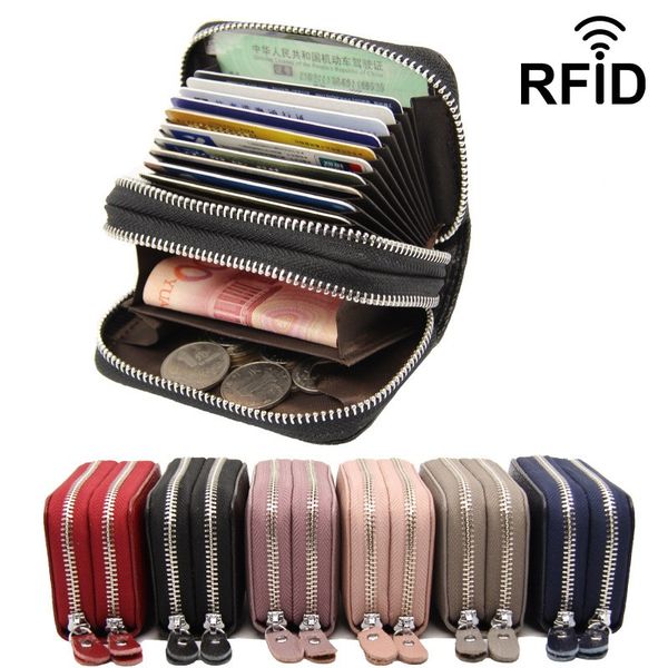 Женская Натуральная Кожа RFID Безопасный Просторный Симпатичный Молния Карты Коше
Женская Натуральная Кожа RFID Безопасный Просторный Симпатичный Молния Карты Коше