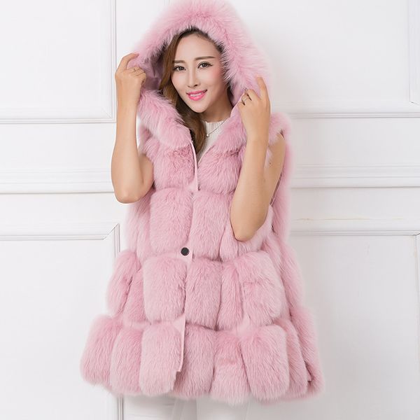 pink faux fur coat winter women new fashion casual warm hooded sleeveless faux fur vest winter jacket women casaco feminino, Black
pink faux fur coat winter women new fashion casual warm hooded sleeveless faux fur vest winter jacket women casaco feminino, Black