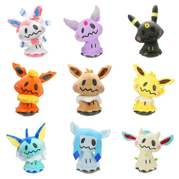 

Новый 23см-25СМ Иви Sylveon Umbreon Espeon Jolteon Vaporeon Flareon Glaceon Leafeon плюшевые куклы косплей Mimikyu