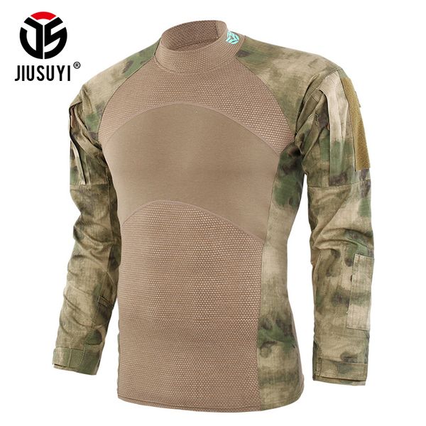 men camouflage tactical t shirt rapid assault combat shirts paintball long sleeve cool tees soldiers swat, White;black
men camouflage tactical t shirt rapid assault combat shirts paintball long sleeve cool tees soldiers swat, White;black