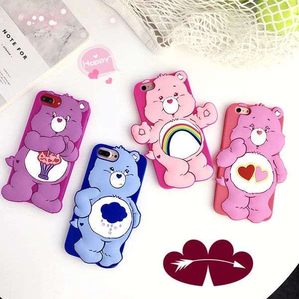 Kawaii 3d cute cartoon rainbow bear ca e for iphone 8 plu 7 6 oft rubber ilicone hockproof protective ca e cover for iphone x max xr
Kawaii 3d cute cartoon rainbow bear ca e for iphone 8 plu 7 6 oft rubber ilicone hockproof protective ca e cover for iphone x max xr