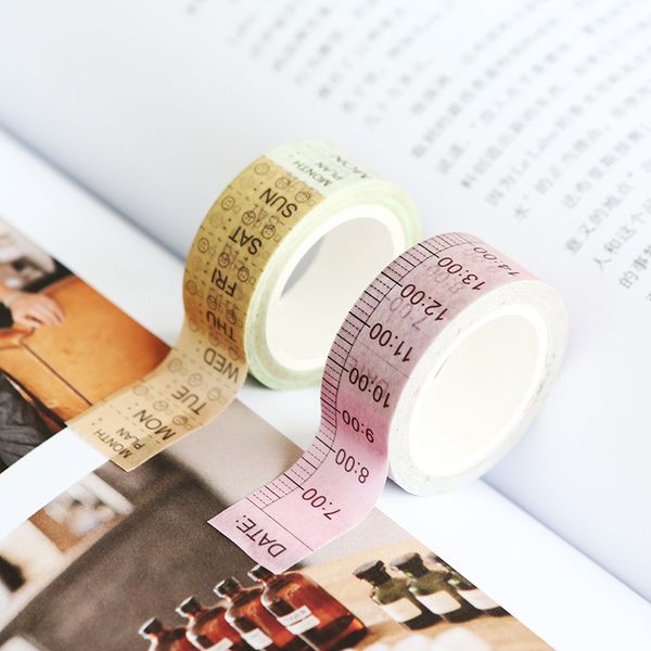 time schedule japanese washi tape functional adhesive tape masking decoration diy sticky paper p 2016
time schedule japanese washi tape functional adhesive tape masking decoration diy sticky paper p 2016