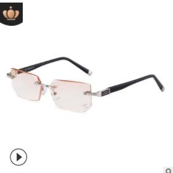 high-end fashion men anti-fatigue anti-blue diamond cut edge rimless presbyopic glasses cross-border exclusive offer ing, White;black
high-end fashion men anti-fatigue anti-blue diamond cut edge rimless presbyopic glasses cross-border exclusive offer ing, White;black