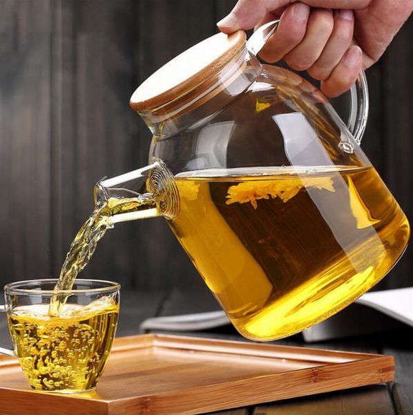 heat-resistant borosilicate glass tea pot kettle cold resistant dual use bamboo teapot for coffee shop supplies wholesale
heat-resistant borosilicate glass tea pot kettle cold resistant dual use bamboo teapot for coffee shop supplies wholesale
