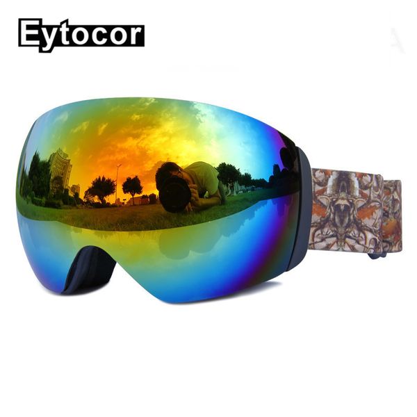 eytocor double layers lens uv400 multicolor frame ski snowboard goggles men women snow snowboard mask skating glasses for adults
eytocor double layers lens uv400 multicolor frame ski snowboard goggles men women snow snowboard mask skating glasses for adults