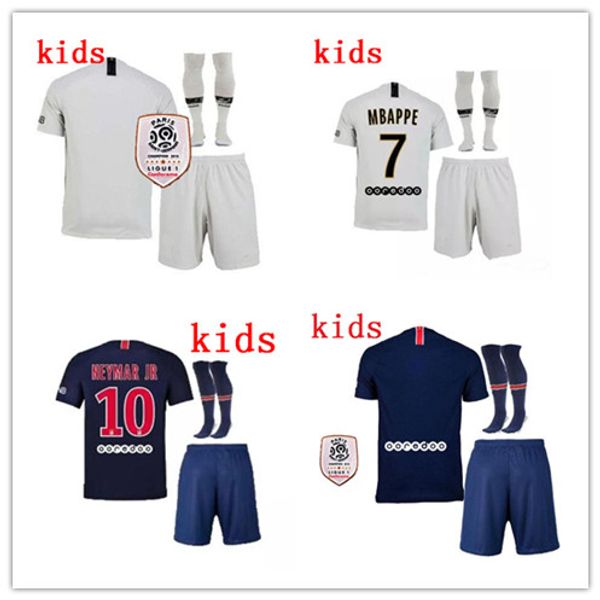 7 MBAPPE 18 19 PSG Soccer Jersey kids KIT DANI ALVES 2018 2019 psg home away CAVANI VERRATTI DI MARIA Football Shirts
7 MBAPPE 18 19 PSG Soccer Jersey kids KIT DANI ALVES 2018 2019 psg home away CAVANI VERRATTI DI MARIA Football Shirts