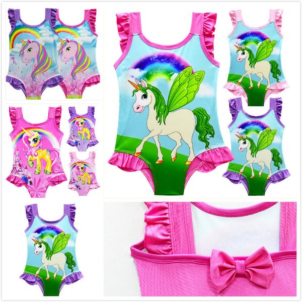 8 styles kids magical unicorn swimsuit children cartoon print one piece summer beachwear kids swimwear lace sling baby girls bathing suits, Black
8 styles kids magical unicorn swimsuit children cartoon print one piece summer beachwear kids swimwear lace sling baby girls bathing suits, Black