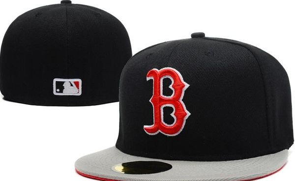 Men's Red Sox black color fitted hat flat Brim embroiered B Letter Team logo fans top quality baseball Hats red sox on field full closed cap
Men's Red Sox black color fitted hat flat Brim embroiered B Letter Team logo fans top quality baseball Hats red sox on field full closed cap