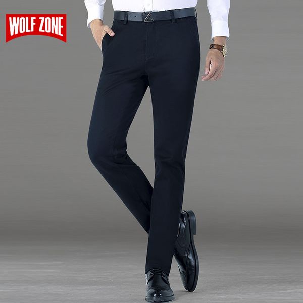 new arrival brand clothing casual pants men classic business trousers mens slim fit dress winter full length straight skinny, Black
new arrival brand clothing casual pants men classic business trousers mens slim fit dress winter full length straight skinny, Black