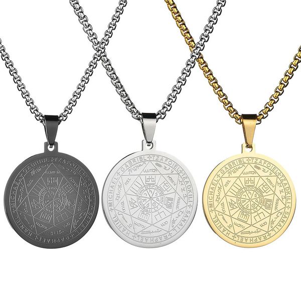 olomon talisman hexagram pendant necklace totem 316l stainless steel neckalces jewelry, Silver
olomon talisman hexagram pendant necklace totem 316l stainless steel neckalces jewelry, Silver