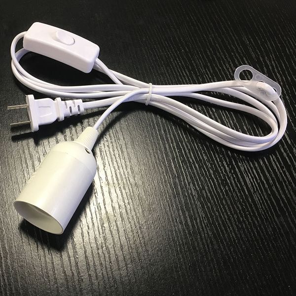 wholesale 1.8m lamp base e27 us plug hanging pendant led light fixture lamp bulb socket cord adapter with on/off switch lamp bases holder
wholesale 1.8m lamp base e27 us plug hanging pendant led light fixture lamp bulb socket cord adapter with on/off switch lamp bases holder