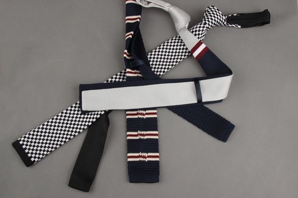 men knitted knit leisure striped ties fashion skinny narrow slim neck ties for men skinny woven designer cravat no.1-20, Black;blue
men knitted knit leisure striped ties fashion skinny narrow slim neck ties for men skinny woven designer cravat no.1-20, Black;blue