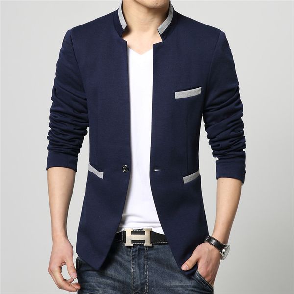 chinese style homens blazer jacket men slim fit mens stand collar blazer spring autumn coat man blue grey, White;black
chinese style homens blazer jacket men slim fit mens stand collar blazer spring autumn coat man blue grey, White;black