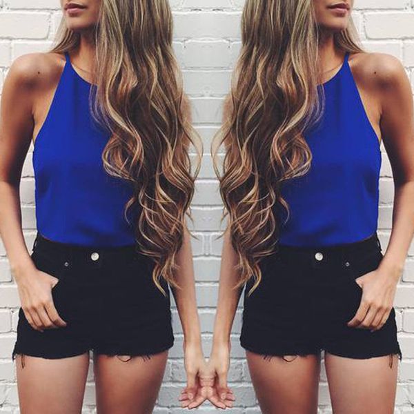 stylish women's summer tank vest sleeveless shirt casual tank fashion one pieces womens clothes, Black;white
stylish women's summer tank vest sleeveless shirt casual tank fashion one pieces womens clothes, Black;white