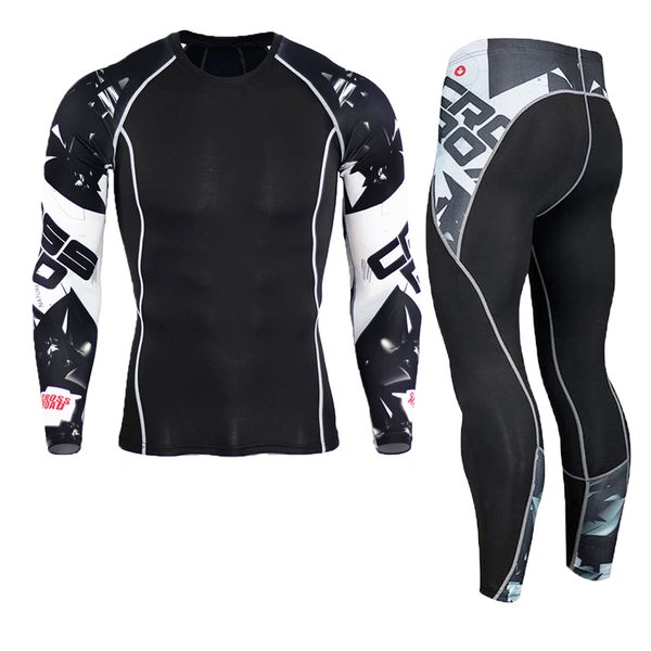 new men's run long sleeves suit wear tracksuit tights sports men training compression set gym tracksuits rashgard kit sportswear, Black;blue
new men's run long sleeves suit wear tracksuit tights sports men training compression set gym tracksuits rashgard kit sportswear, Black;blue