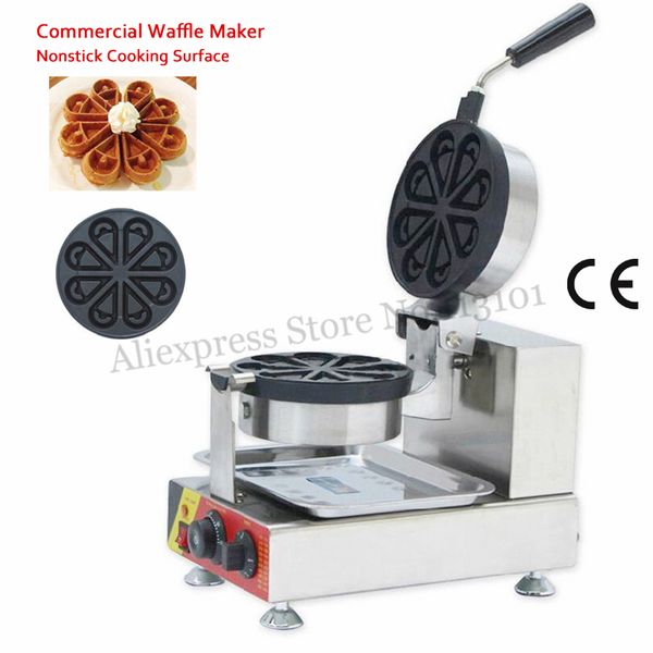 commercial 8 petals shape rotated waffle maker machine nonstick cooking surface 1500w 220v / 110v ce approval brand new
commercial 8 petals shape rotated waffle maker machine nonstick cooking surface 1500w 220v / 110v ce approval brand new