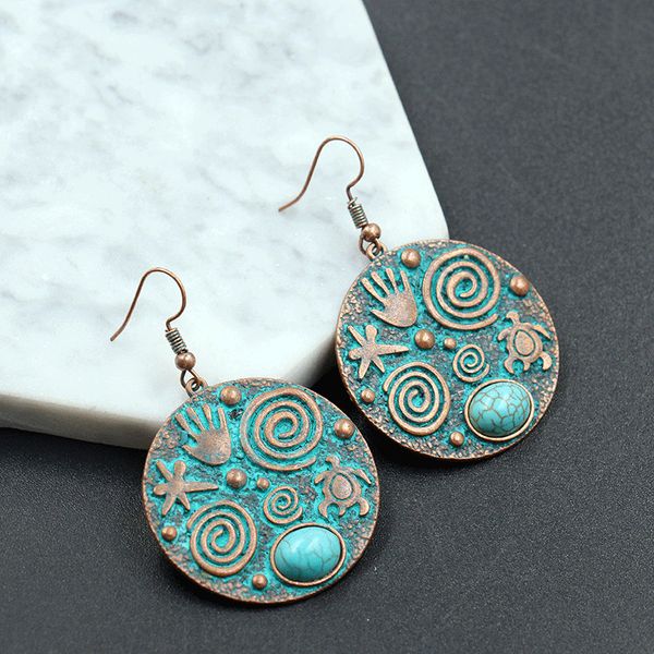 women turquoise alloy earrings lady fashion coin tassel turquoise earrings party jewelry gifts support fba drop shipping g967r, Silver
women turquoise alloy earrings lady fashion coin tassel turquoise earrings party jewelry gifts support fba drop shipping g967r, Silver