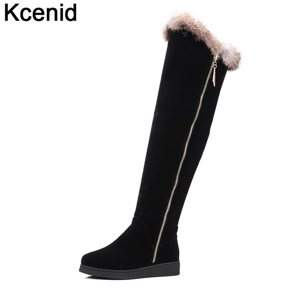 kcenid plus size 34-43 winter snow boots warm shoes woman keep warm fashion flat heel platform fur over the knee boots zipper, Black
kcenid plus size 34-43 winter snow boots warm shoes woman keep warm fashion flat heel platform fur over the knee boots zipper, Black
