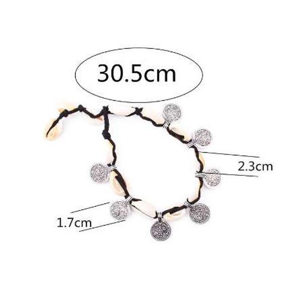 silver coin pendant shell beads anklets bohemian foot chain women ankle barefoot sandal foot jewelry anklet bracelet #85910, Red;blue
silver coin pendant shell beads anklets bohemian foot chain women ankle barefoot sandal foot jewelry anklet bracelet #85910, Red;blue