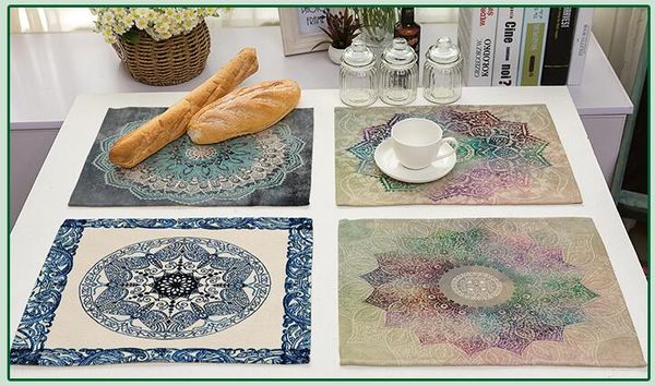 mandala print cotton flax heat insulating table mat western-style blue and white porcelain food laying table pads cloth dining mat myj 062
mandala print cotton flax heat insulating table mat western-style blue and white porcelain food laying table pads cloth dining mat myj 062