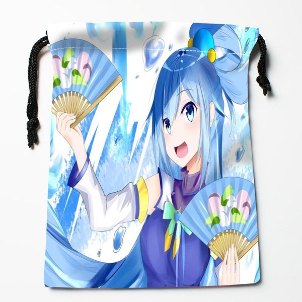 

new arrive ika musume drawstring bags custom storage bags storage printed gift more size 27x35cm diy your picture